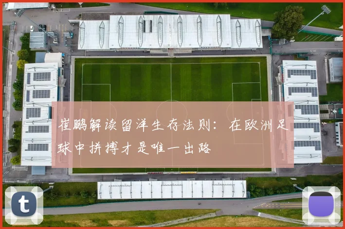 崔鹏解读留洋生存法则：在欧洲足球中拼搏才是唯一出路